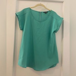 Teal blouse from Express
